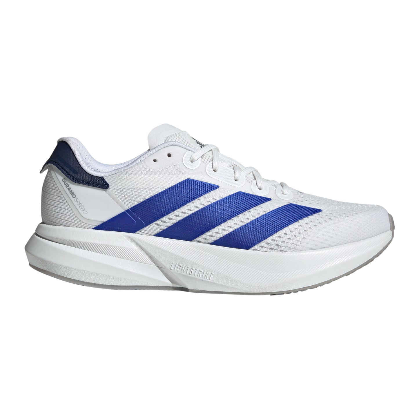 adidas Duramo Speed 2 Chaussure de running sans stabilisateurs Hommes - blanc, bleu