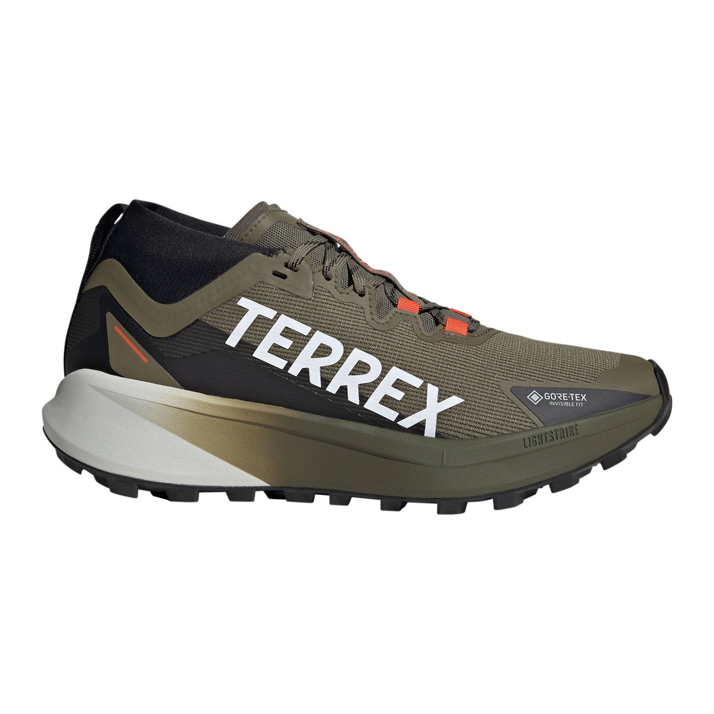 adidas Terrex Agravic GTX Chaussure trail Hommes - vert olive, noir