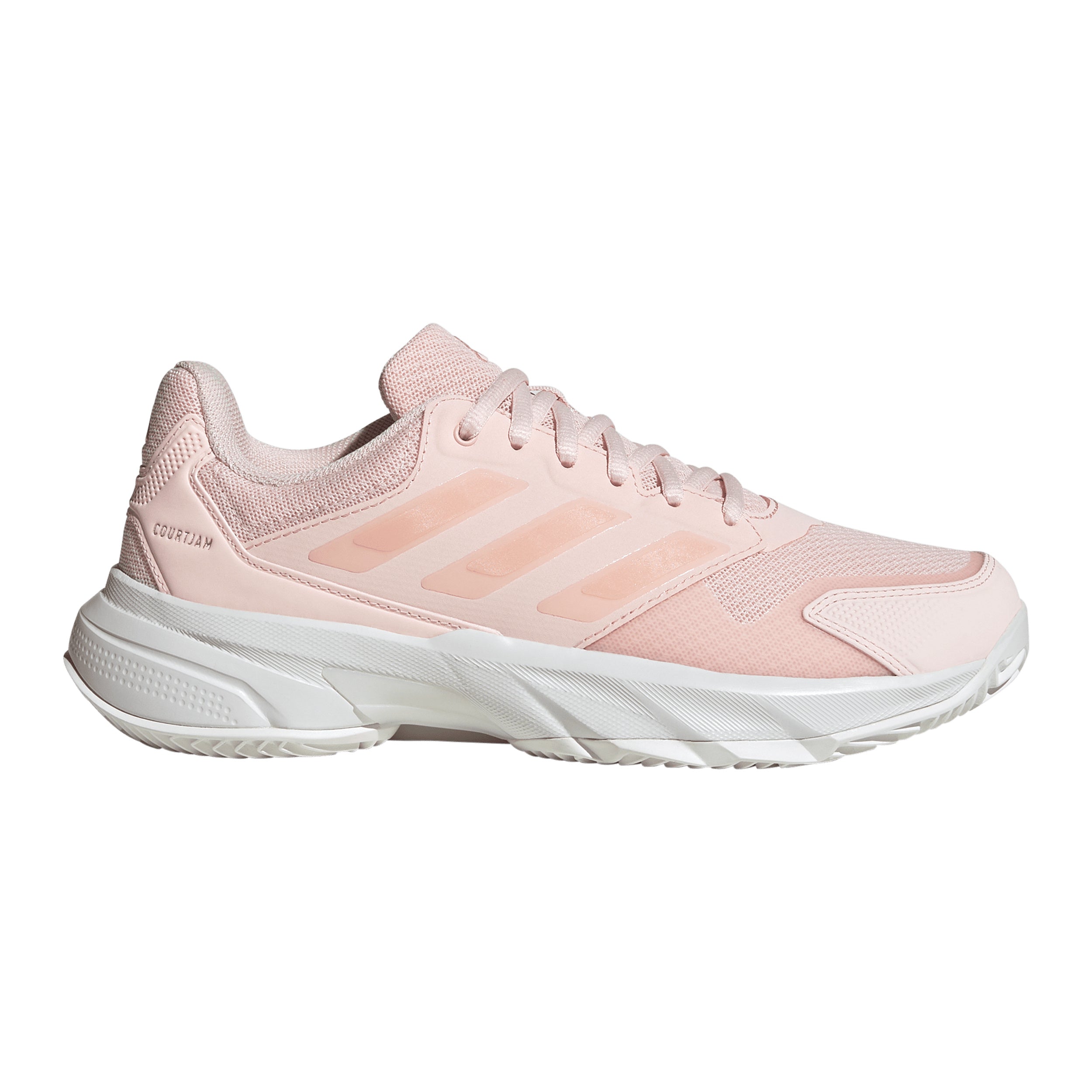adidas CourtJam Control 3 Chaussure terre battue Femmes - rosé, blanc