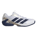 adizero Ubersonic 5 Chaussure terre battue Hommes - blanc, bleu foncé