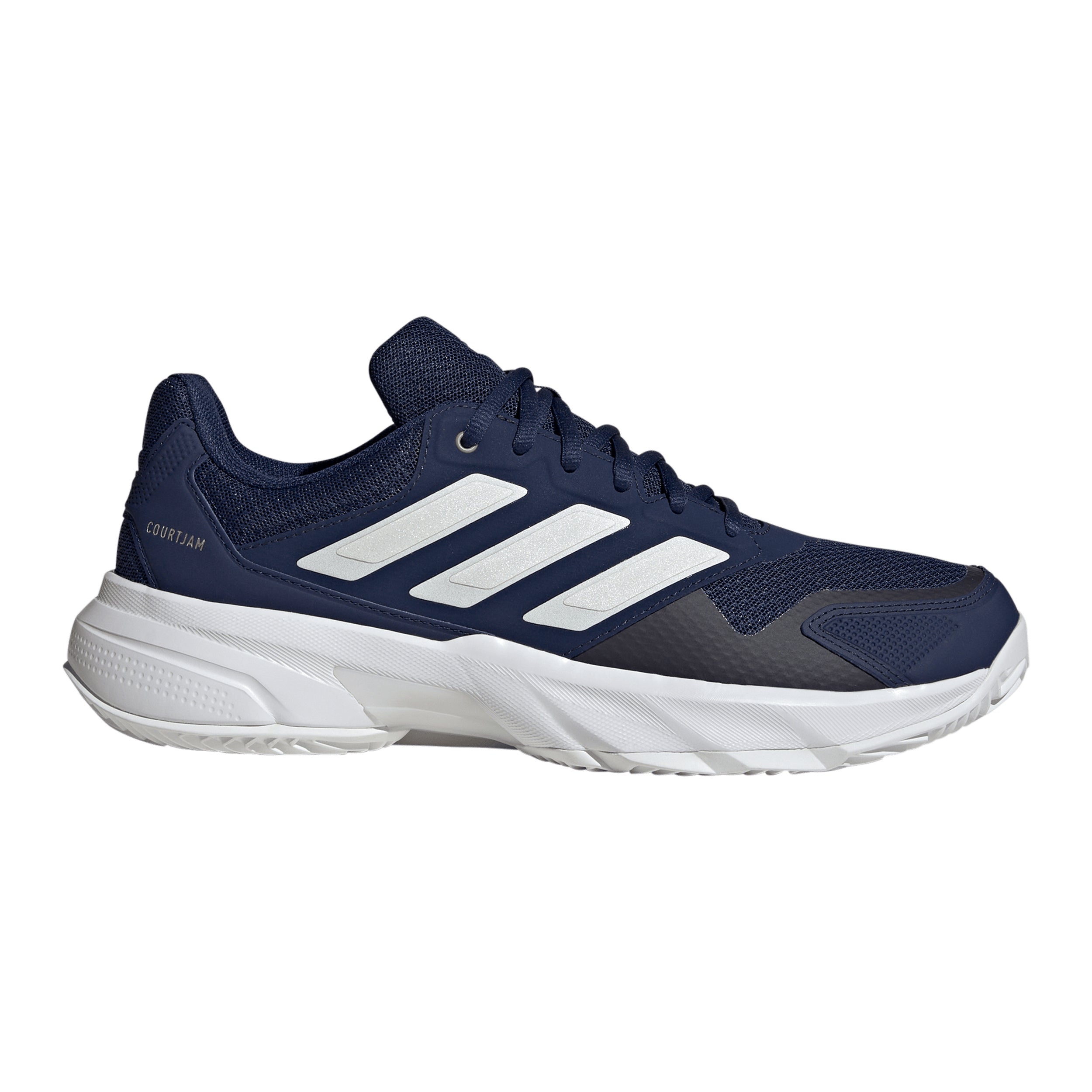 adidas CourtJam Control 3 Chaussures toutes surfaces Hommes - bleu foncé, blanc