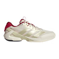 adizero Ubersonic 5 M AC Chaussures toutes surfaces Hommes - blanc, rouge foncé