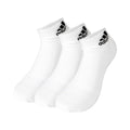 Cushioning Chaussettes de sport Pack de 3 Unisex - blanc, noir
