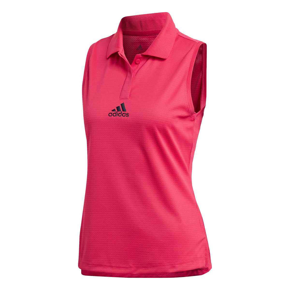 adidas T Match Heat Ready Polo Femmes - pink, noir