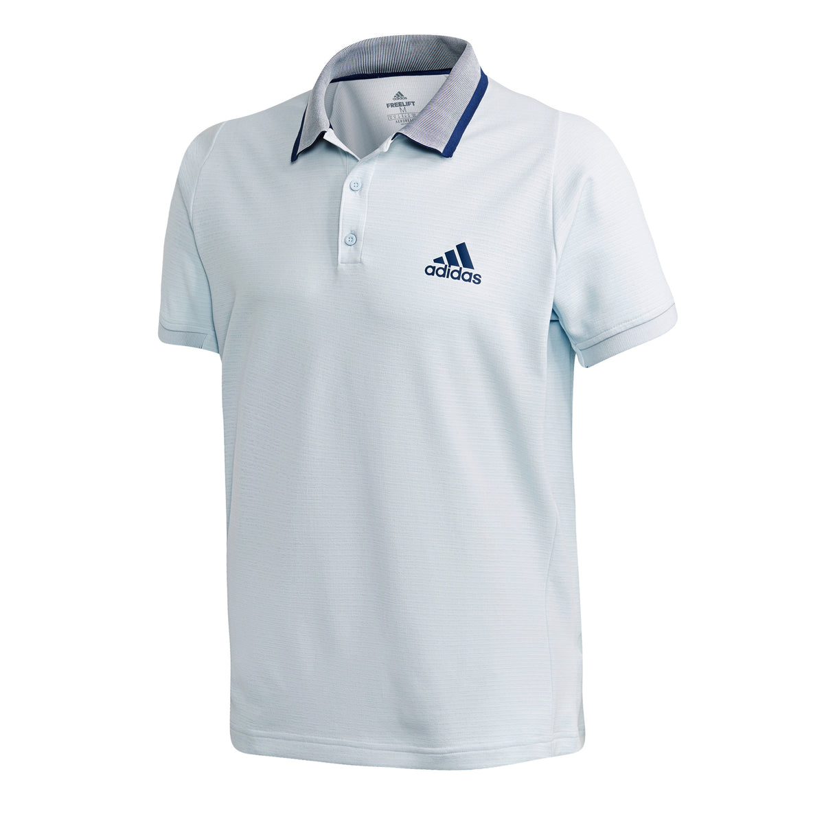 adidas Freelift Polo Hommes - gris clair, bleu