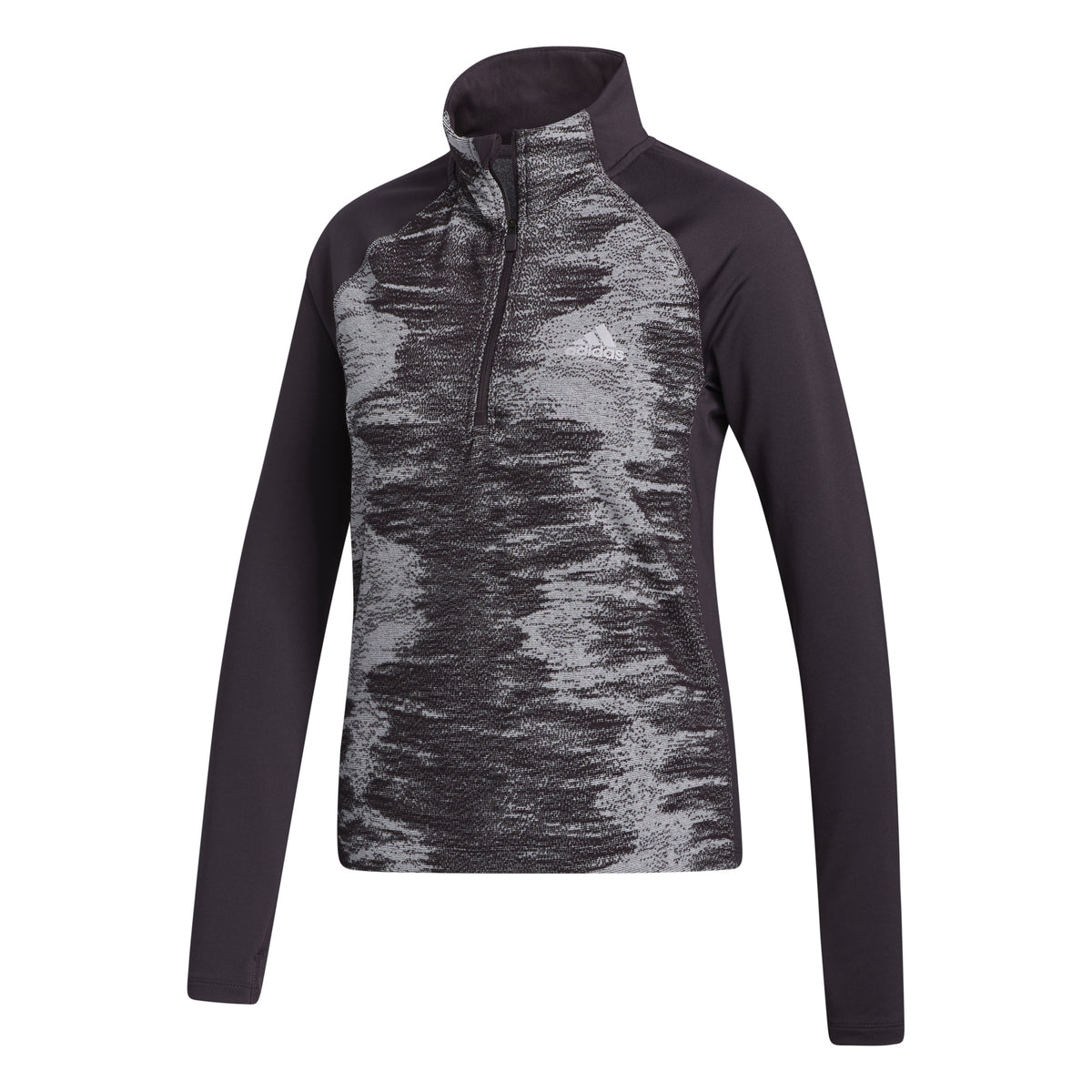adidas A.Rdy 1/2 Zip Haut manches longues Femmes - noir, gris