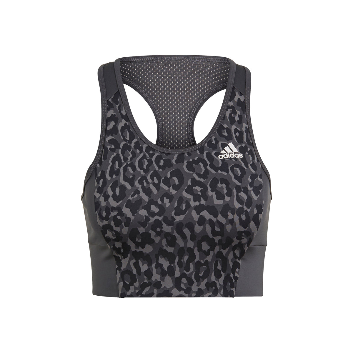 adidas Leo Soutien-gorge sport Femmes - gris foncé, noir