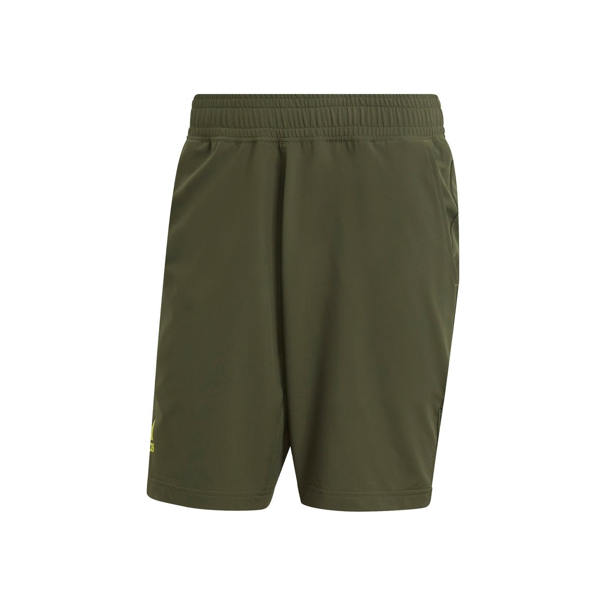 adidas Primeblue Ergo 9in Shorts Hommes - vert olive, jaune