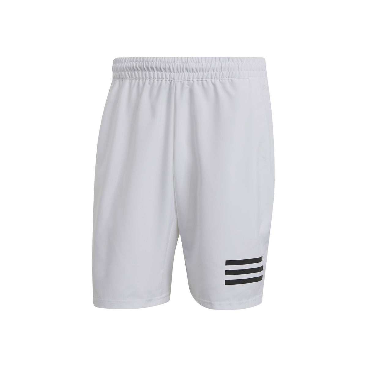 adidas Club 3 Stripes Shorts Hommes - blanc, noir