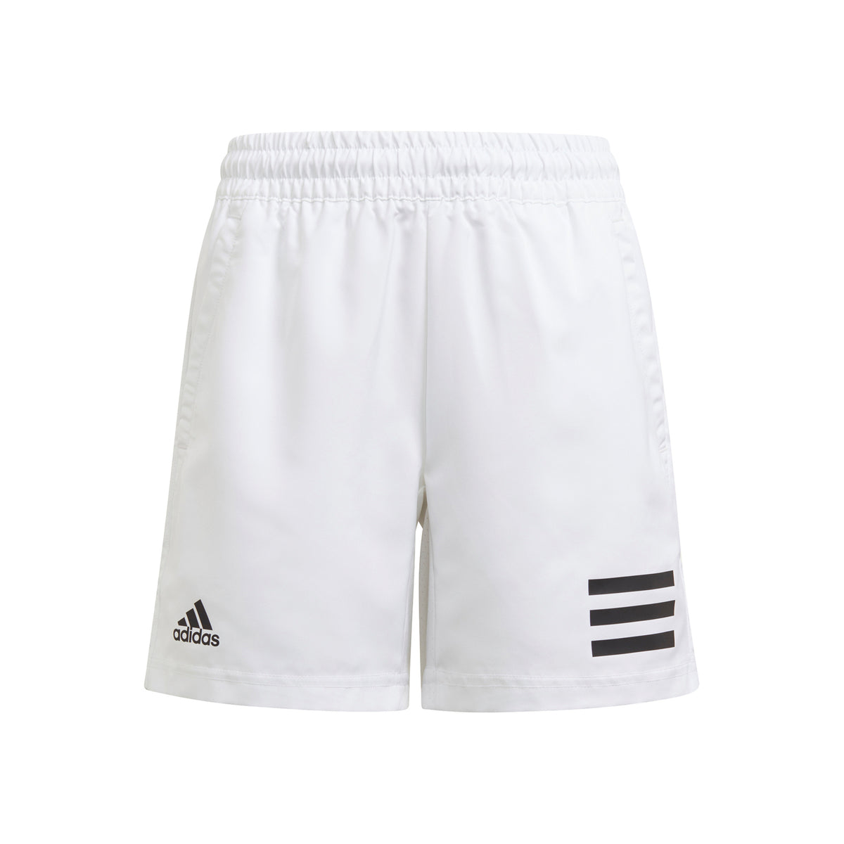 adidas Club 3 Stripes Shorts Garçons - blanc, noir