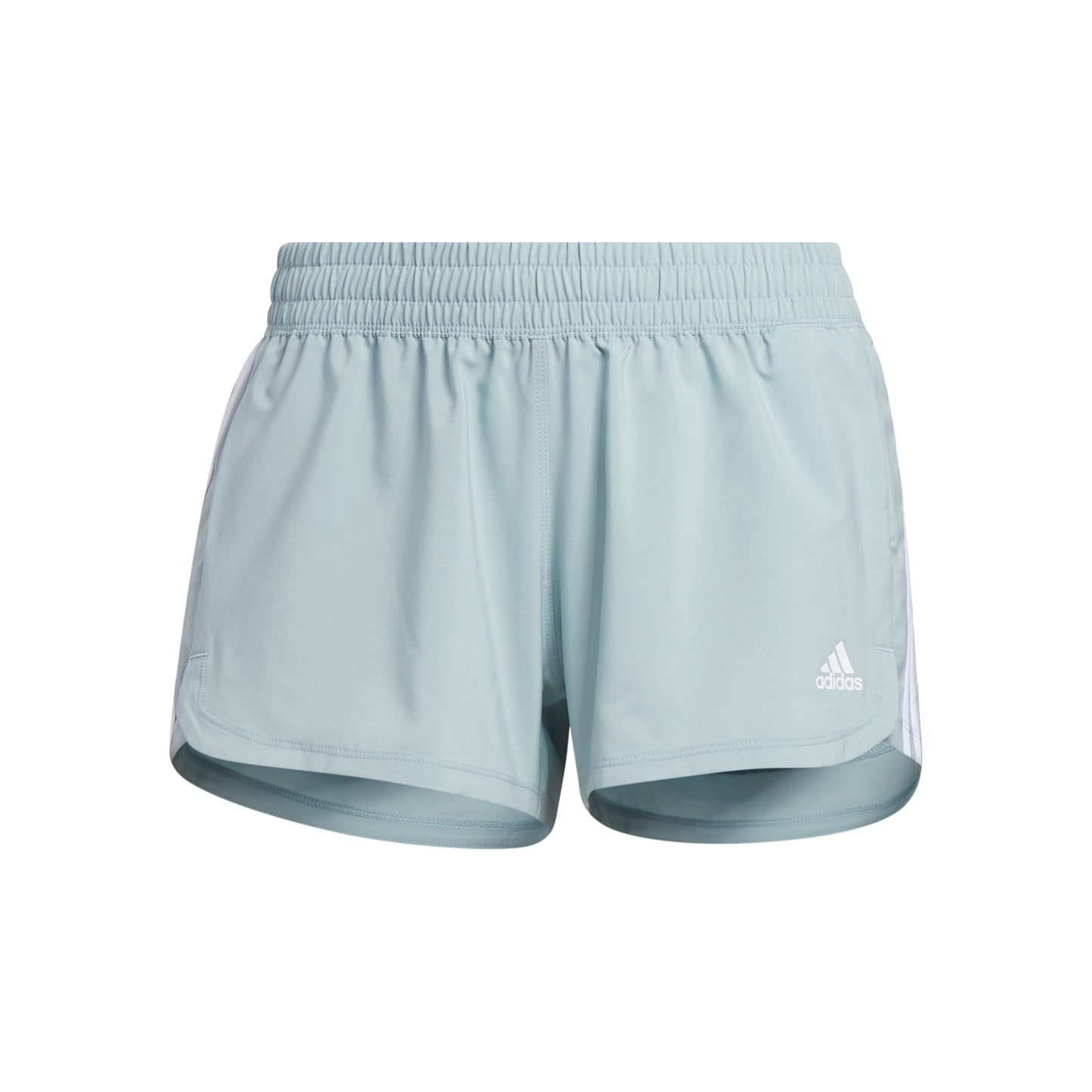 adidas Pacer 3-Streifen Woven Shorts Femmes - gris,