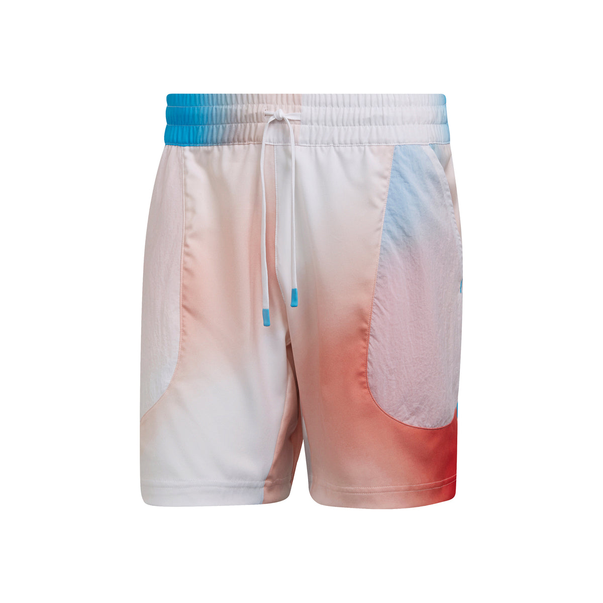 adidas Melbourne Printed Shorts Hommes - blanc, multicouleur