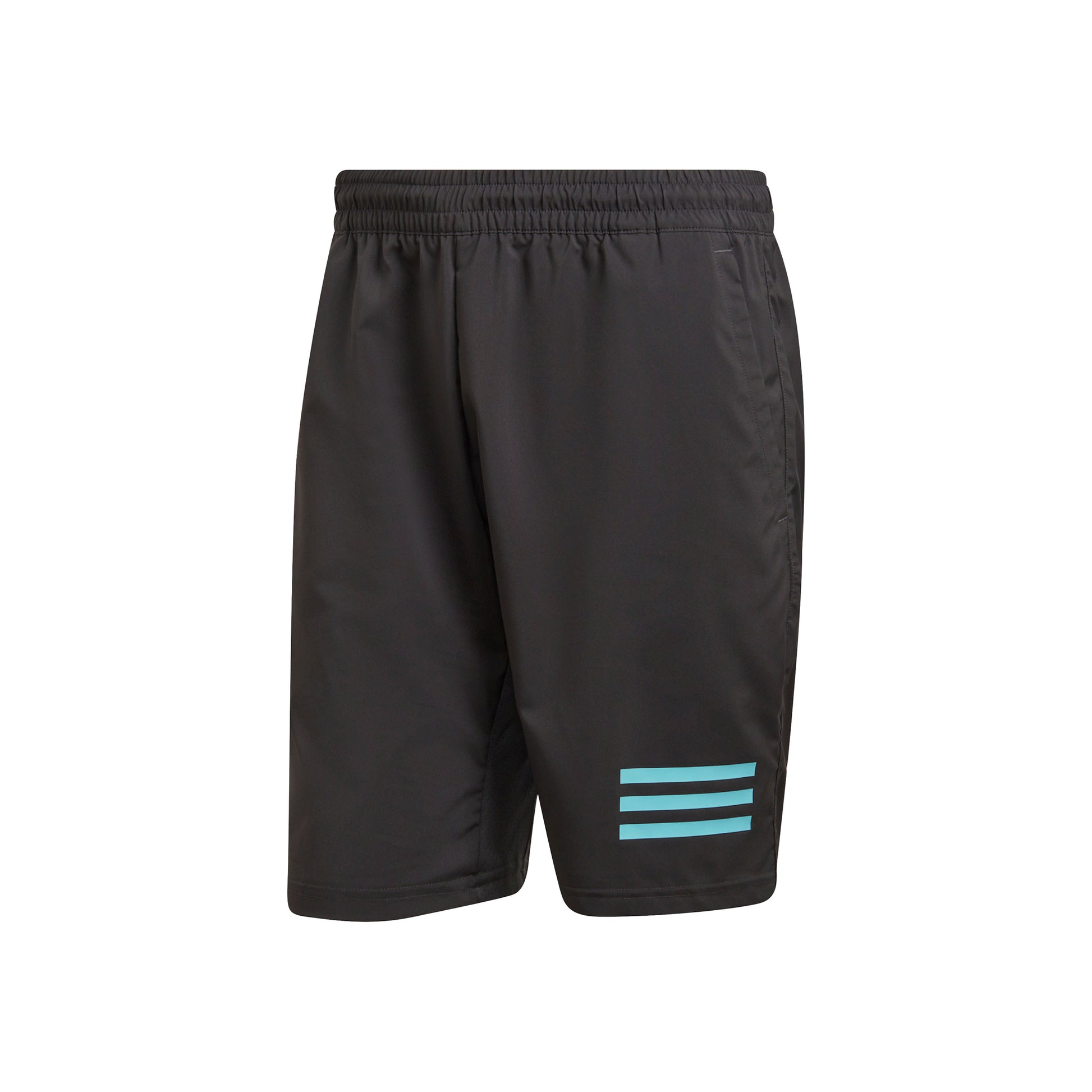 adidas Club 3 Stripes Shorts Hommes - gris foncé,