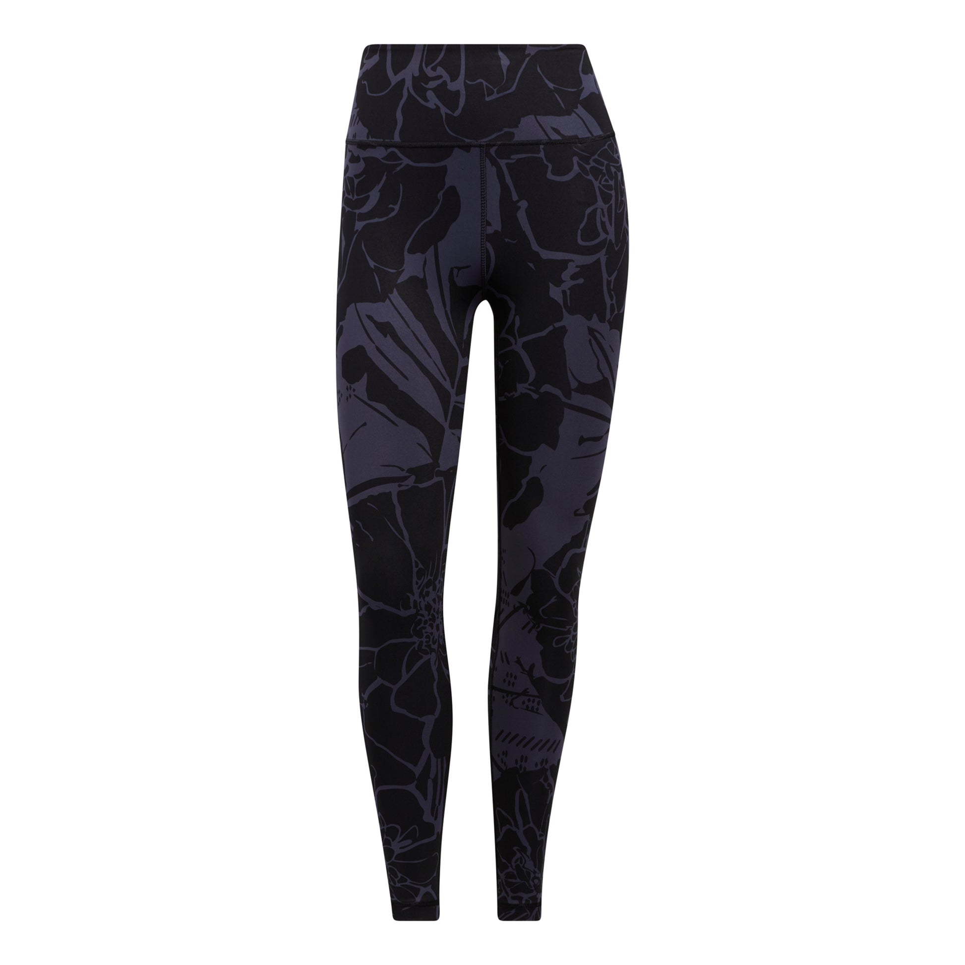 adidas Optime Flower 7/8 Collant tight Femmes - bleu,