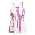 New York Y Débardeur Tank Top Femmes-Blanc,Violet