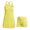 Club Robe Femmes - jaune,