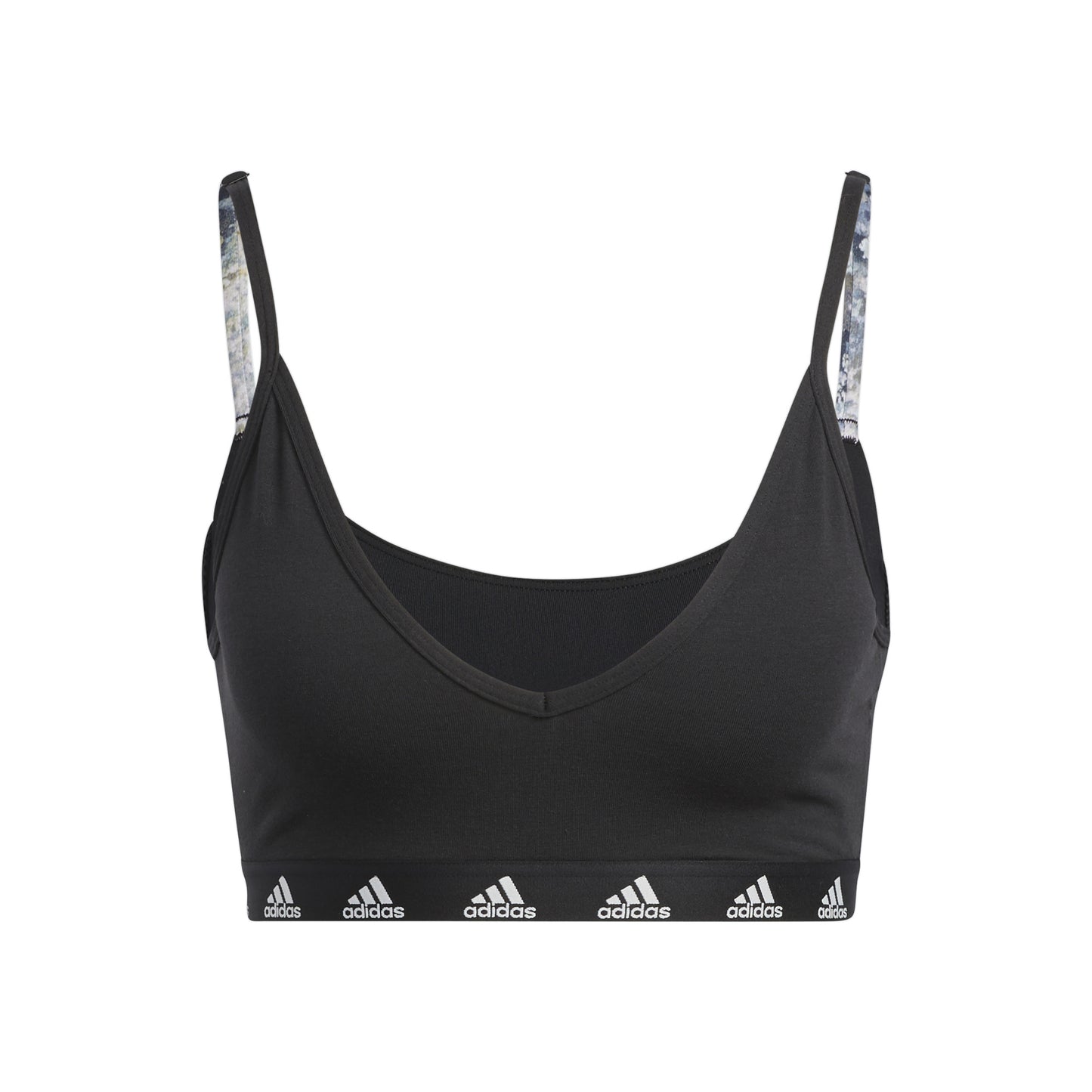 adidas Purebare Light Support Soutien-gorge sport Femmes - noir, blanc