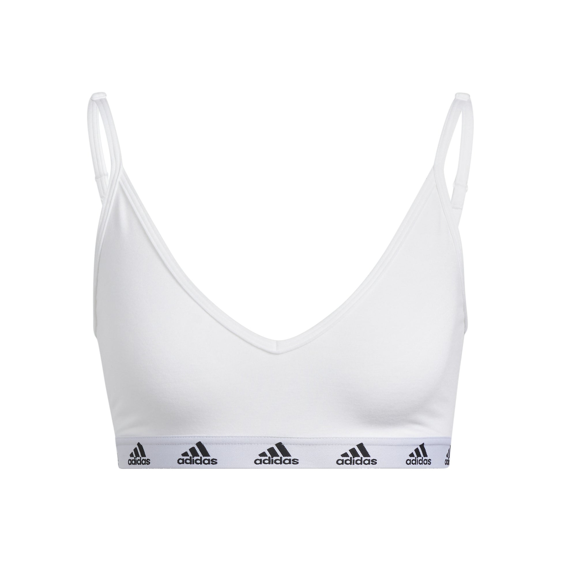 adidas Purebare Light Support Soutien-gorge sport Femmes - blanc, noir