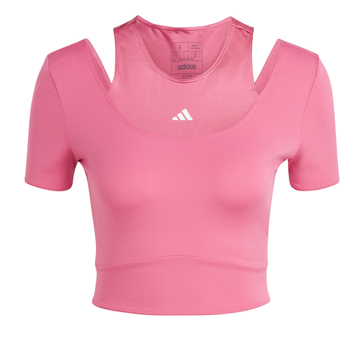adidas HIIT AEROREADY Crop Training T-shirt Femmes - pink,