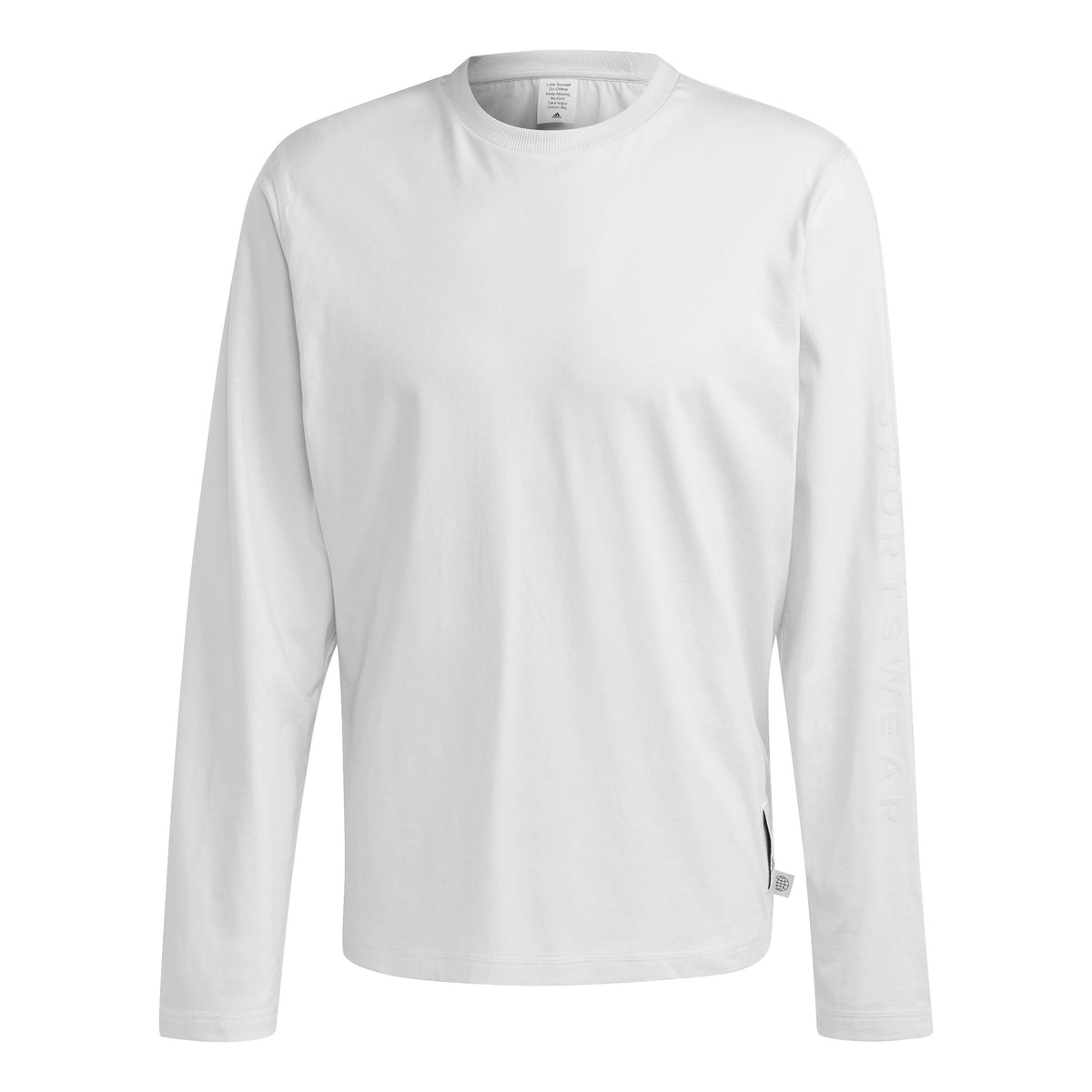 adidas Lounge Long-Sleeve Top Haut manches longues Hommes - blanc,