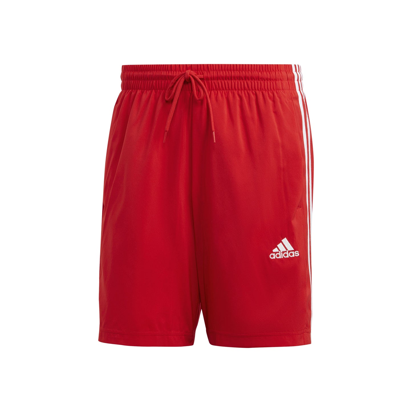 adidas 3Stripes Chelsea Shorts Hommes - rouge, blanc