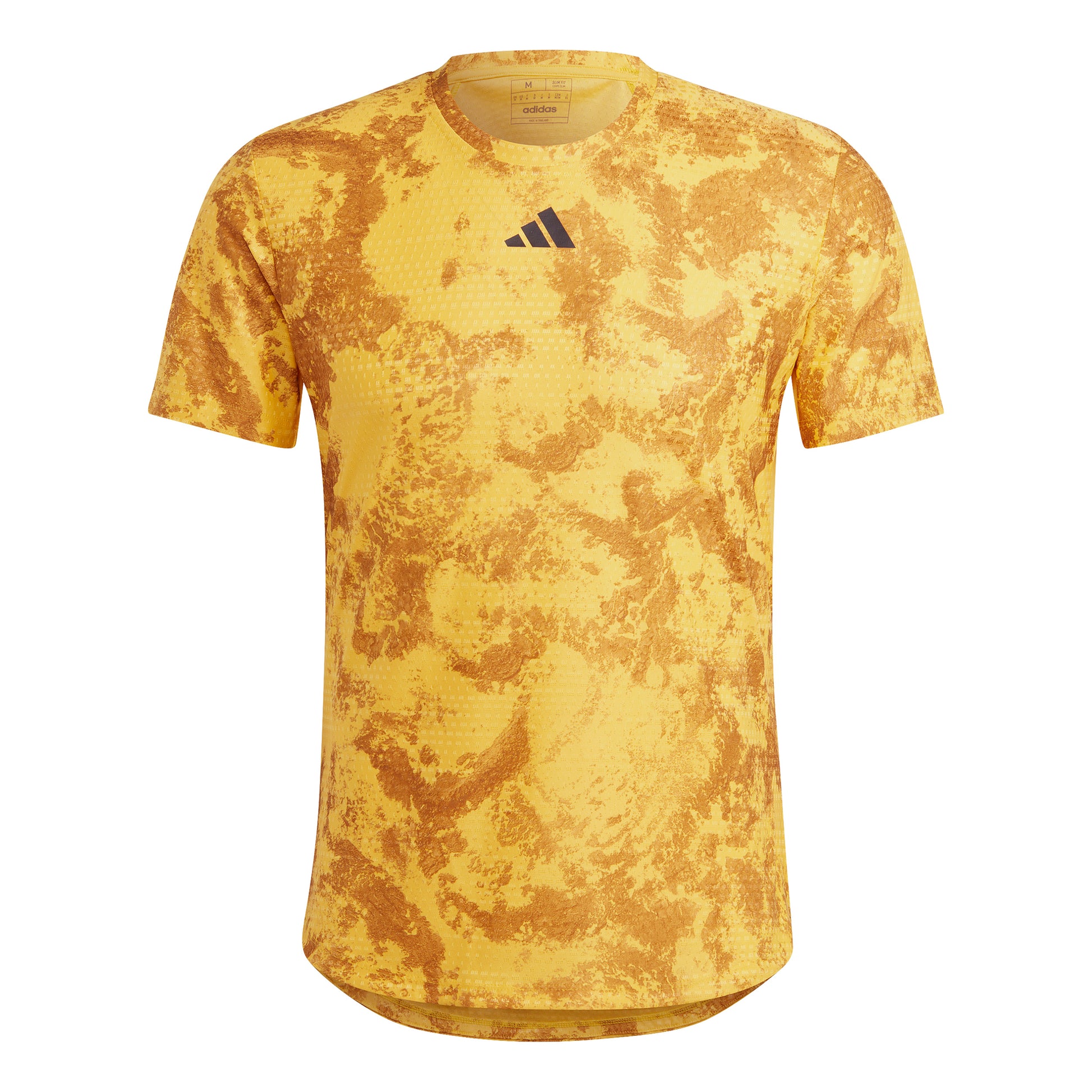 adidas Paris Freelift T-shirt Hommes - jaune doré,