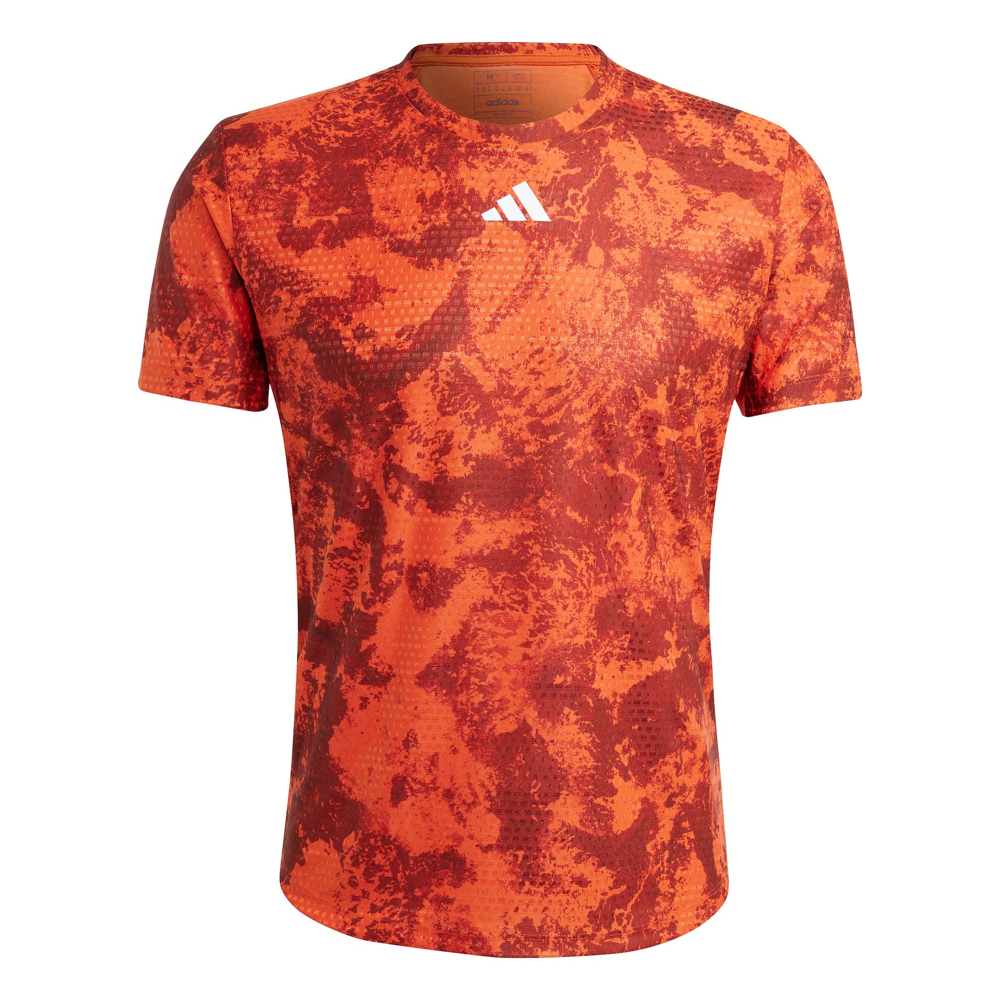 adidas Paris Freelift T-shirt Hommes - orange, rouge