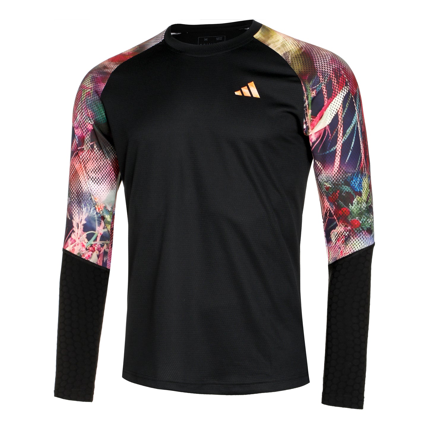 adidas Melbourne HEAT.RDY Long-Sleeve Top Haut manches longues Hommes - noir, multicouleur