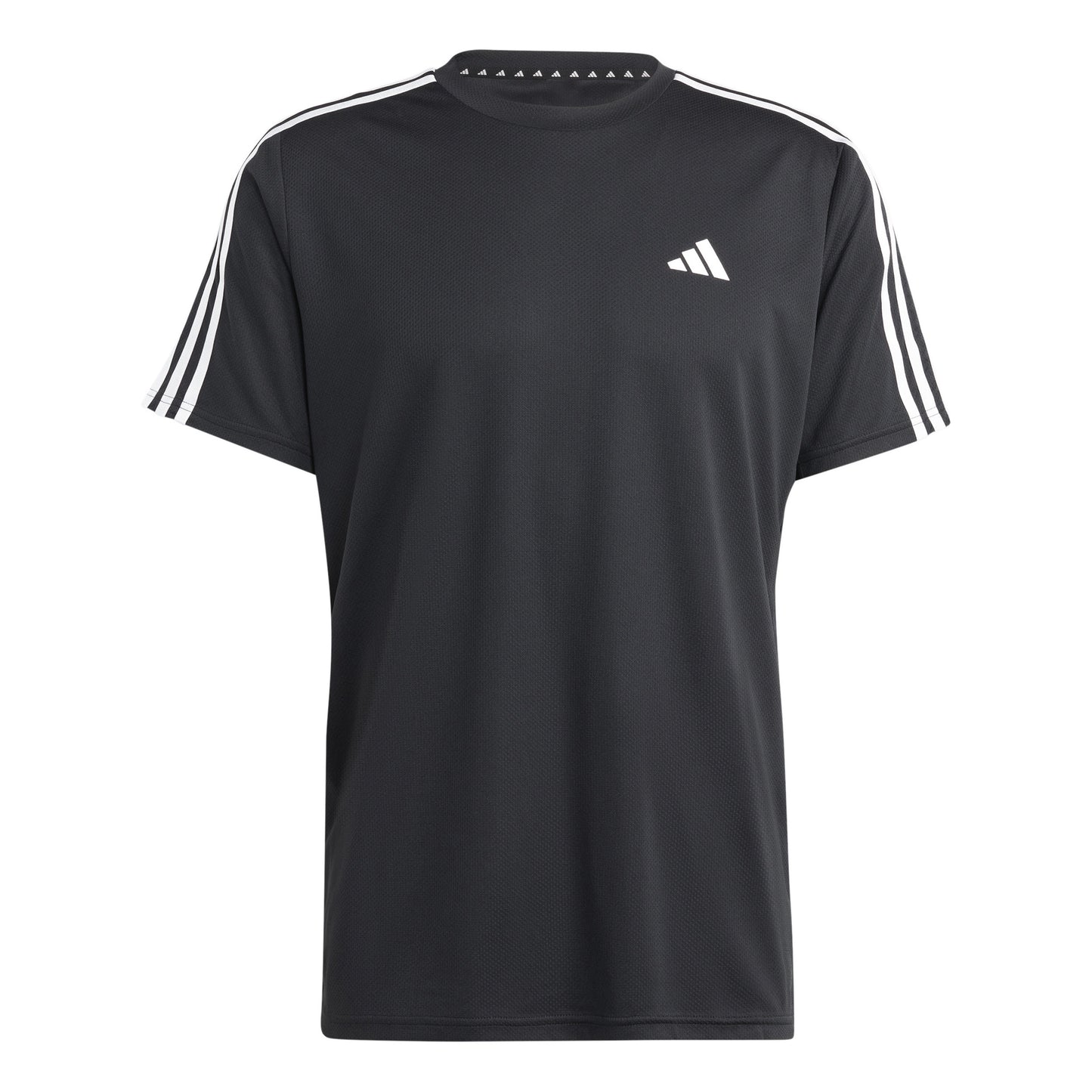 adidas Essentials Train 3-Stripes Training T-shirt Hommes-Noir,Blanc