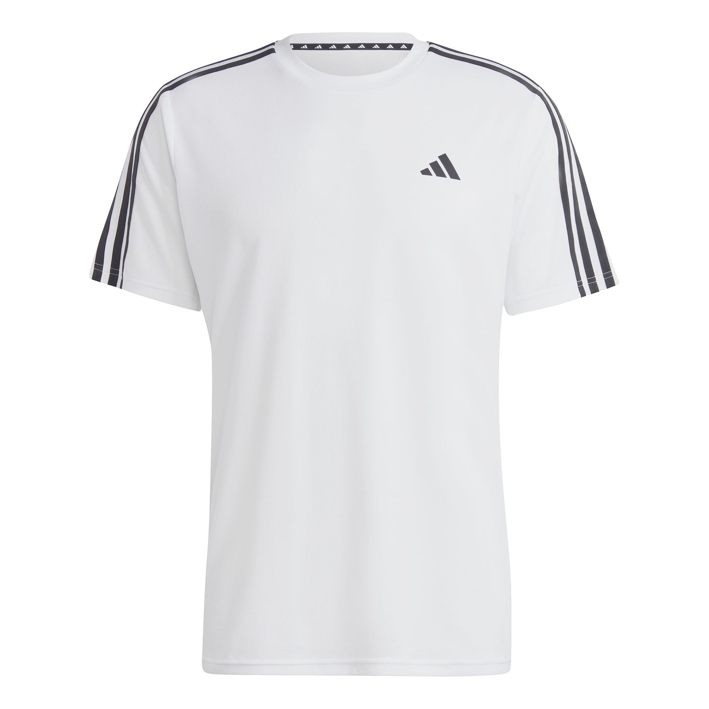 adidas Essentials Train 3-Stripes Training T-shirt Hommes-Blanc,Noir
