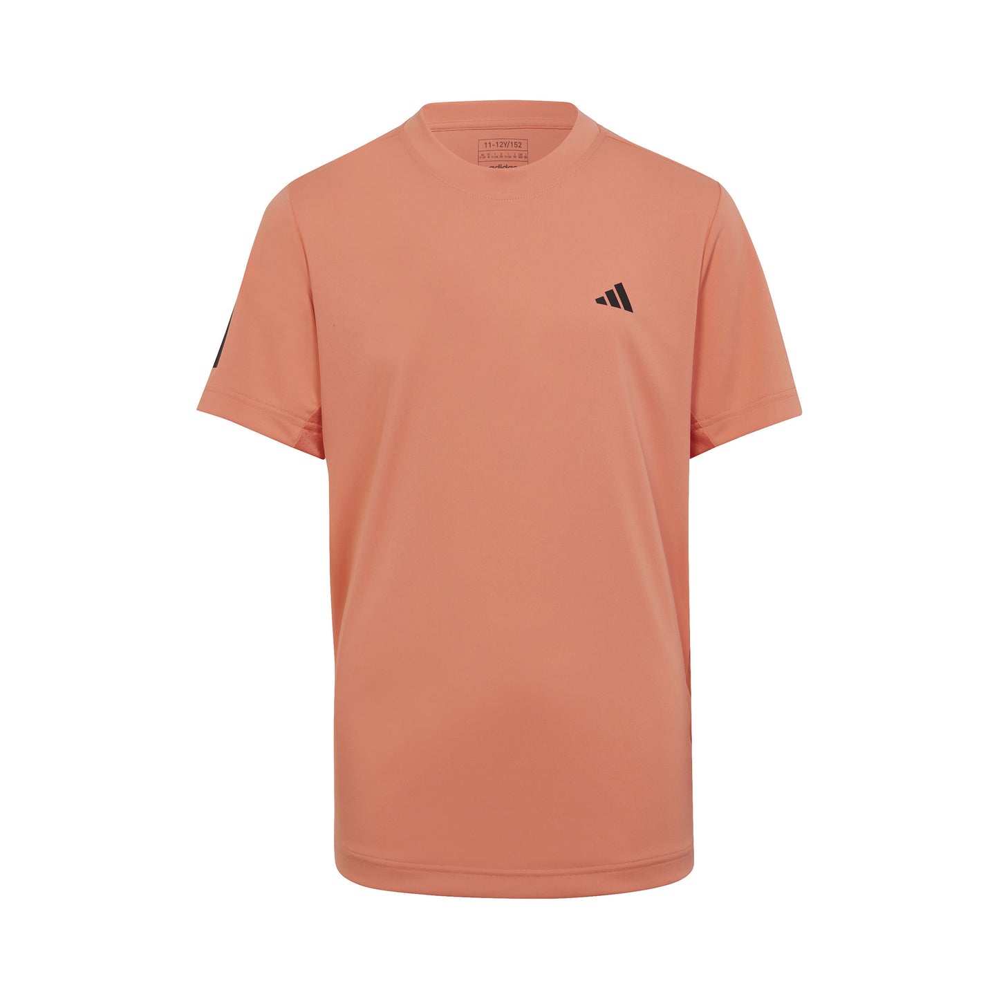 adidas Club 3 Stripes T-shirt Garçons - orange, noir