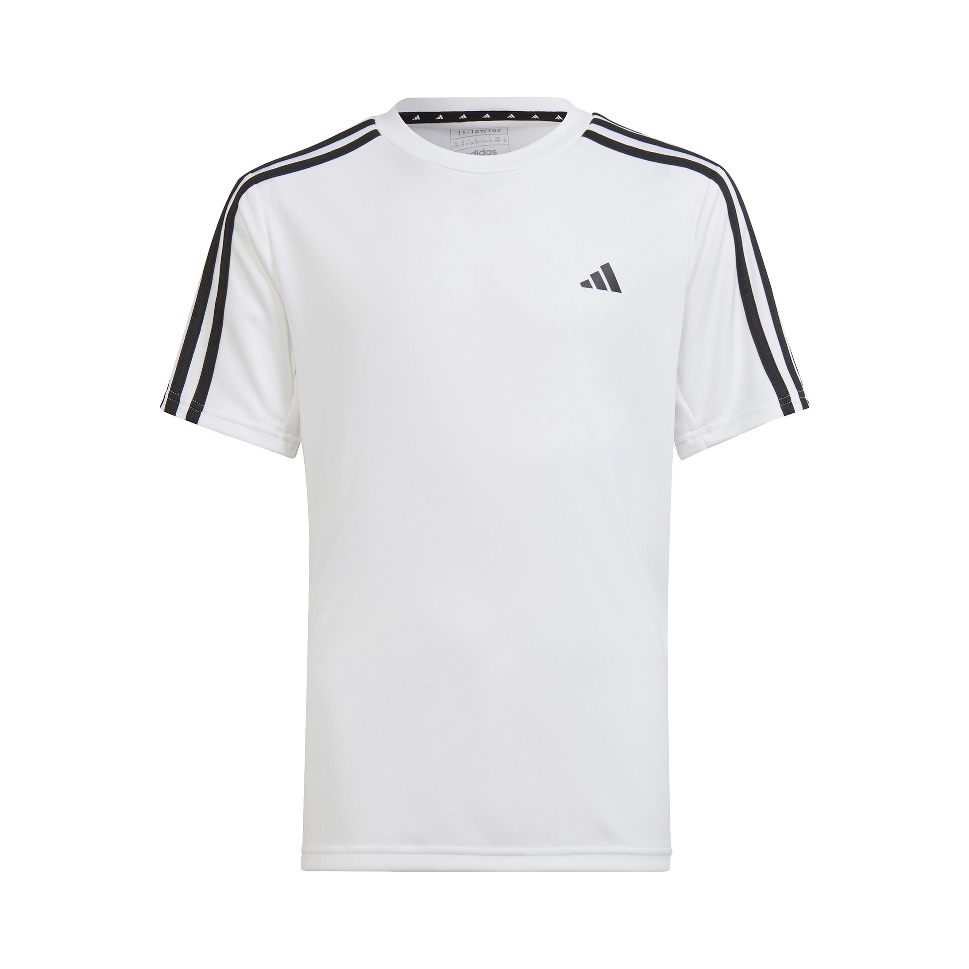 adidas Train AEROREADY 3-Stripes Regular-Fit T-shirt Garçons - blanc, noir