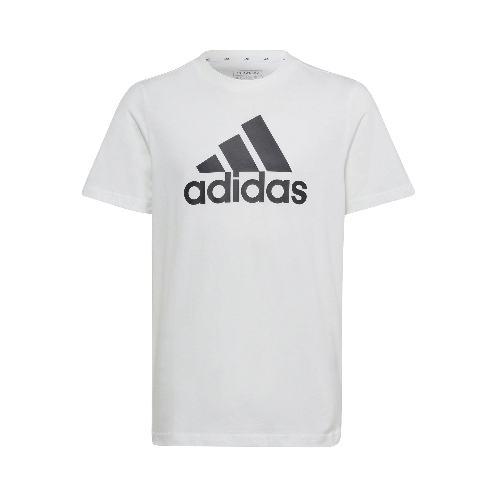 adidas Big Logo T-shirt Garçons - blanc, noir