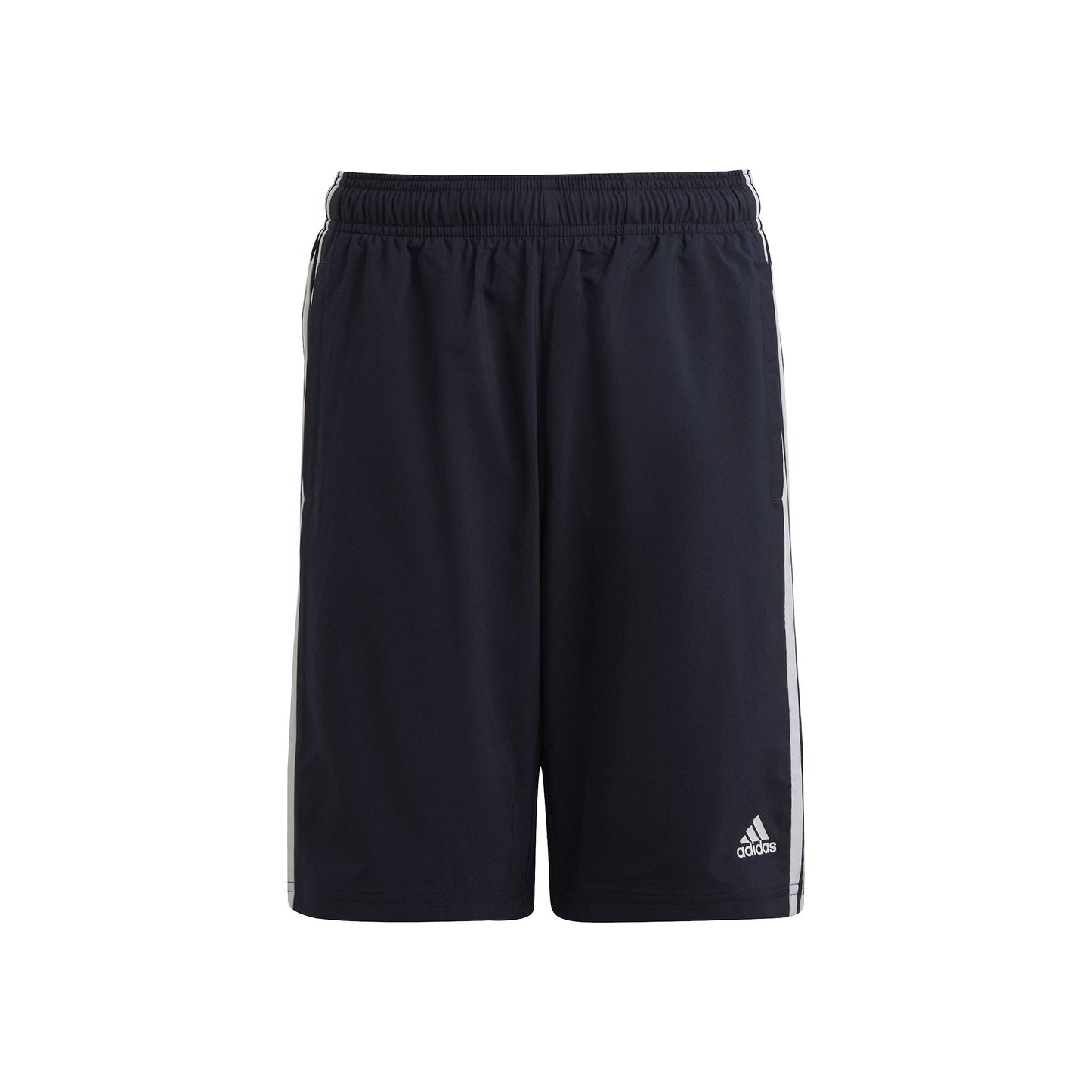adidas 3Stripes Shorts Garçons - bleu foncé, blanc