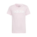 Linear T-shirt Filles - rosé, blanc