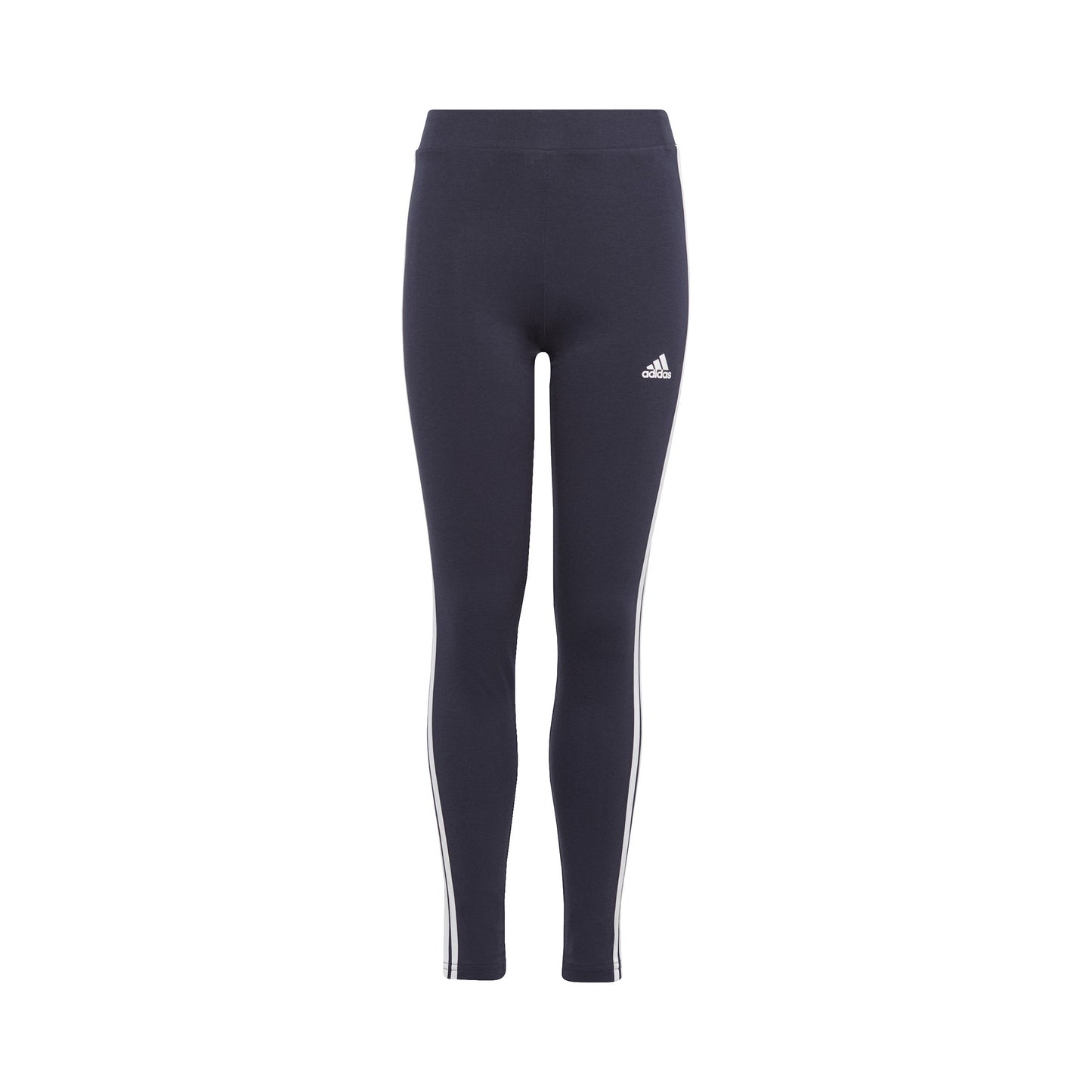 adidas 3Stripes Collant tight Filles - bleu foncé, blanc