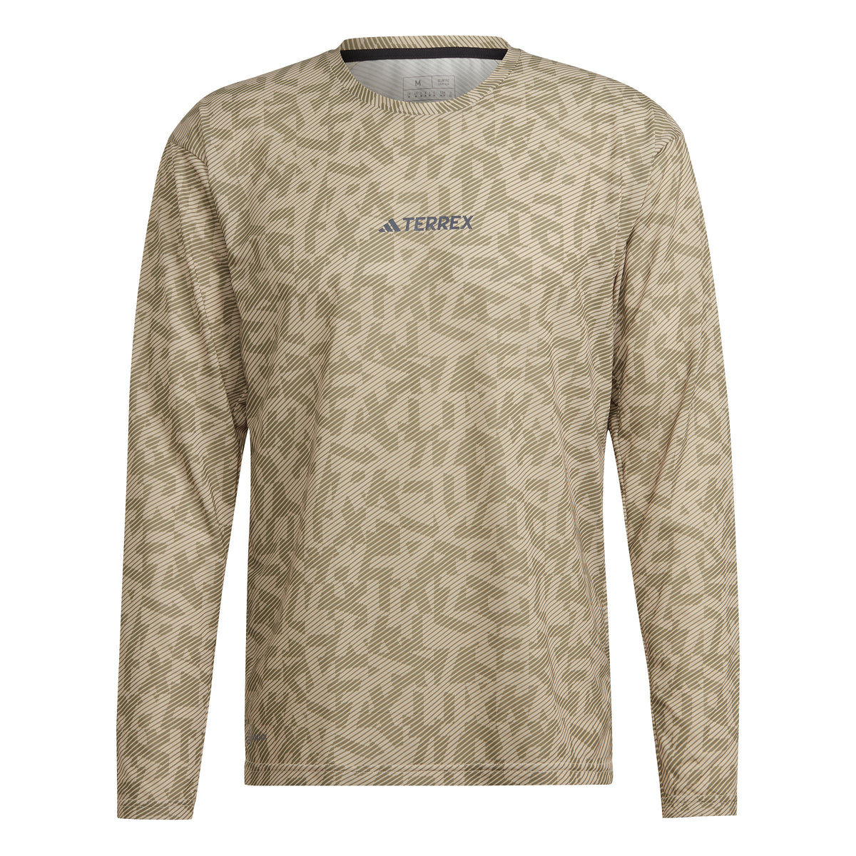 adidas Trail GFX Top de course Hommes - marron,