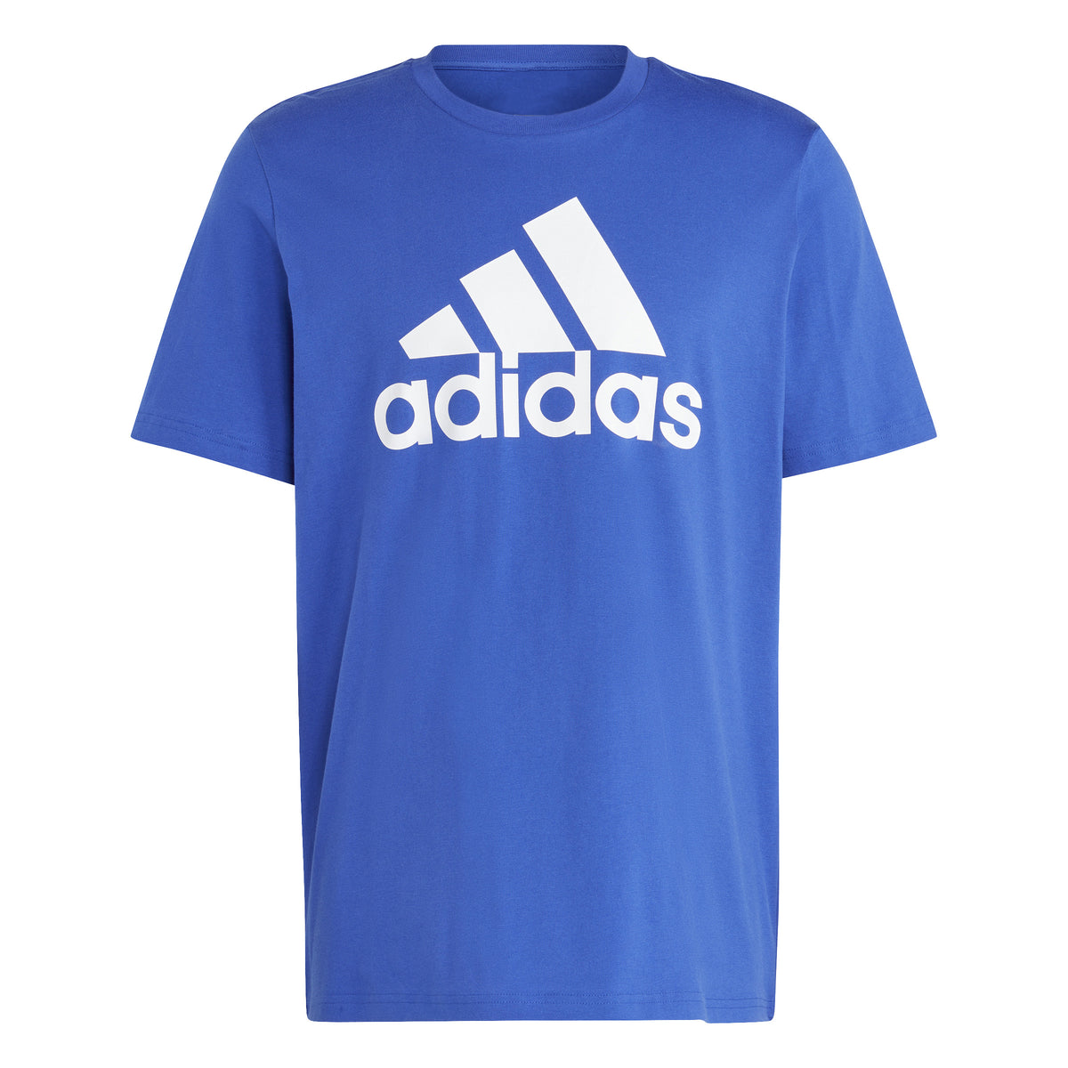 adidas Big Logo Single Jersey T-shirt Hommes - bleu, blanc