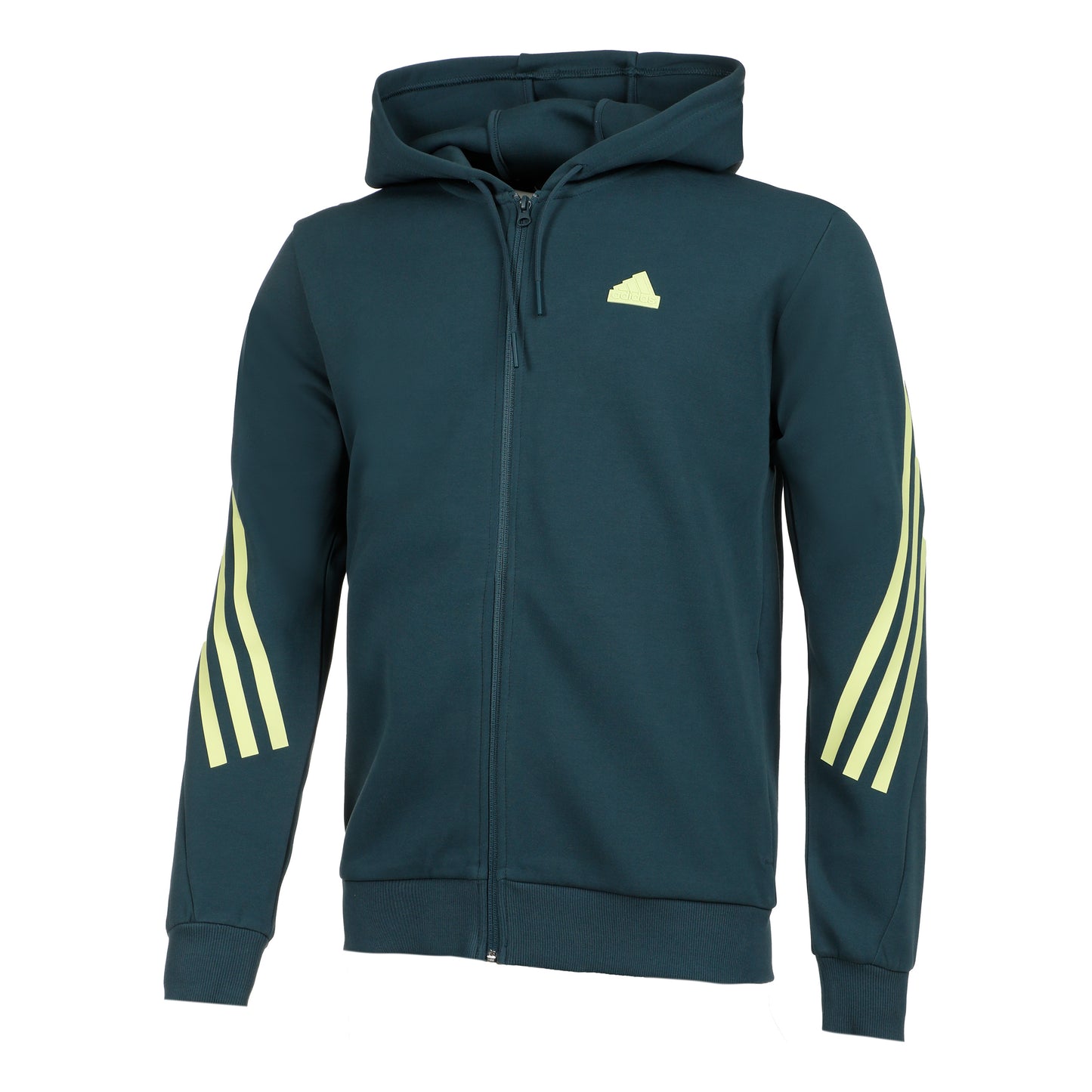 adidas Future Icon 3 Stripes Full-Zip Gilet en coton Hommes - gris foncé,