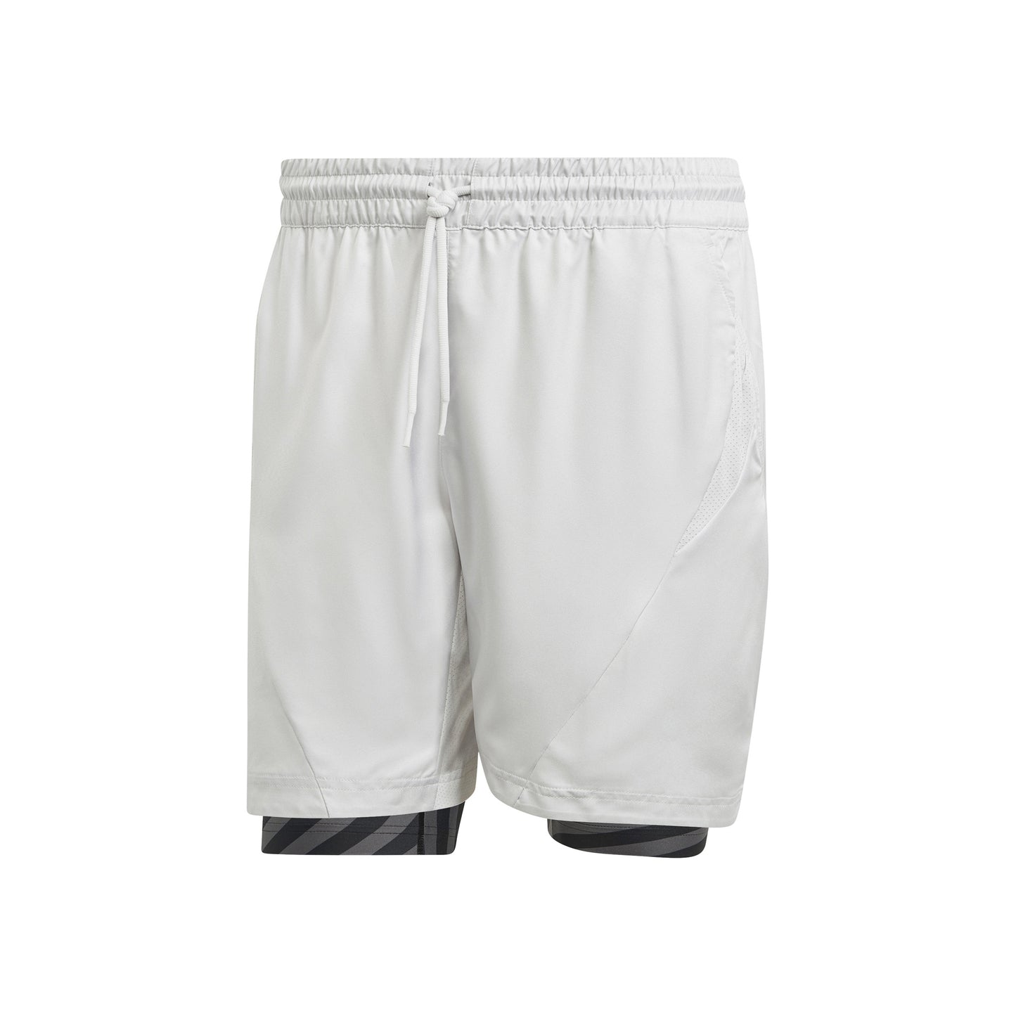 adidas 2in1 Pro Shorts Hommes-Gris Clair,Noir