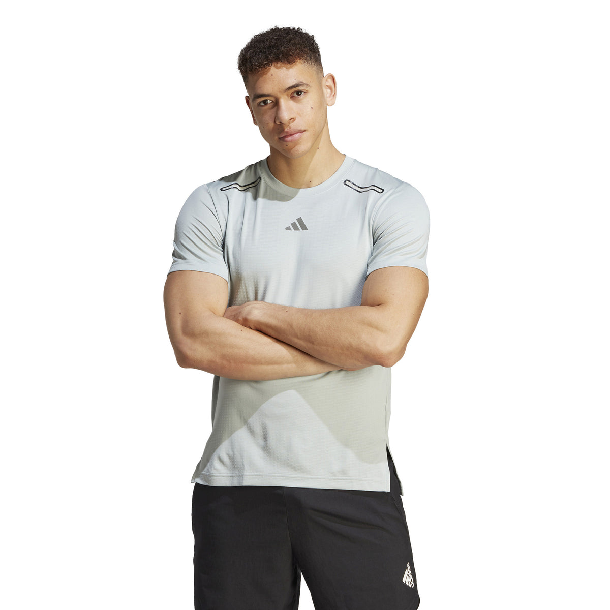adidas Herren T-shirt Hommes - gris,