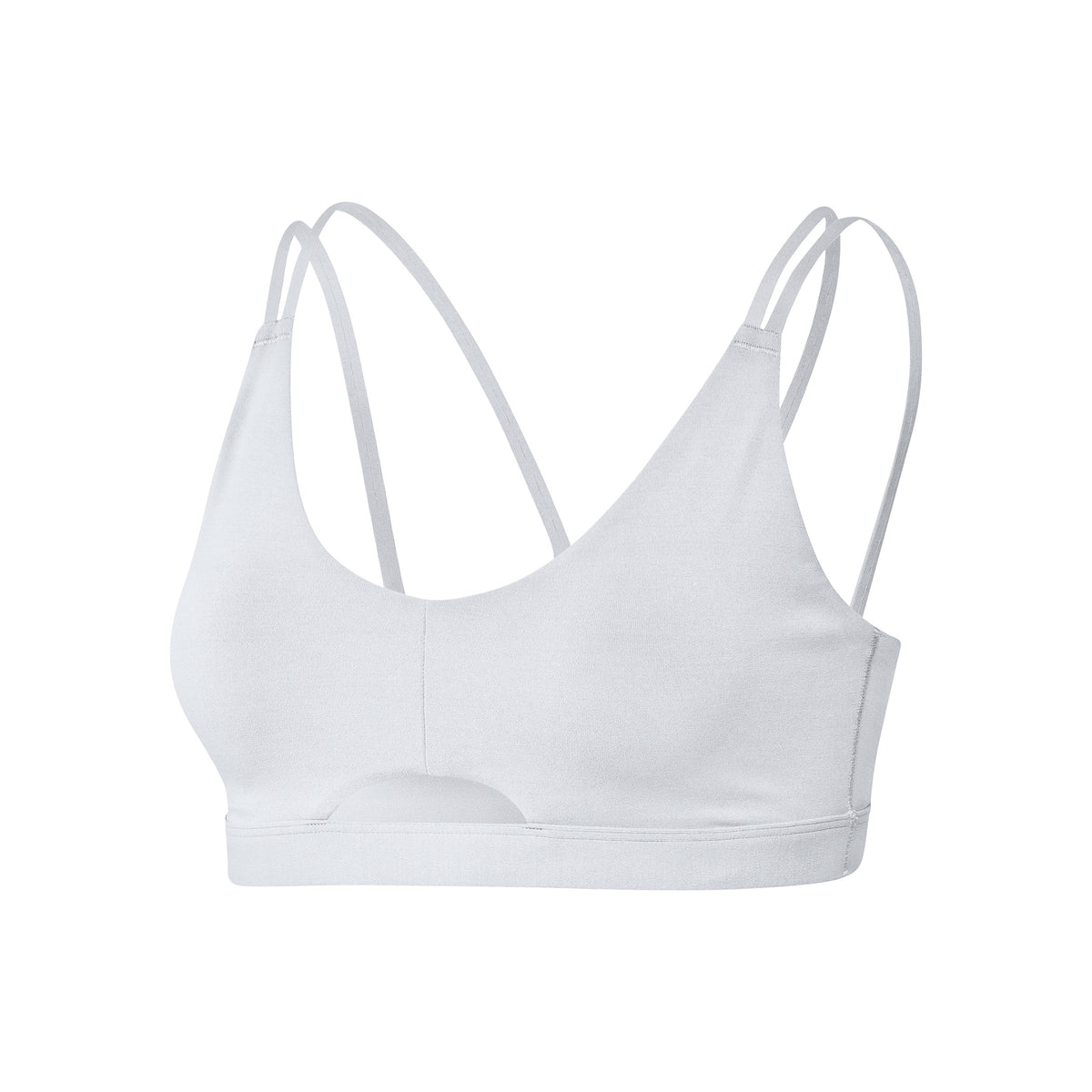 adidas YO Long Studio Long Sleeve Soutien-gorge sport Femmes - blanc