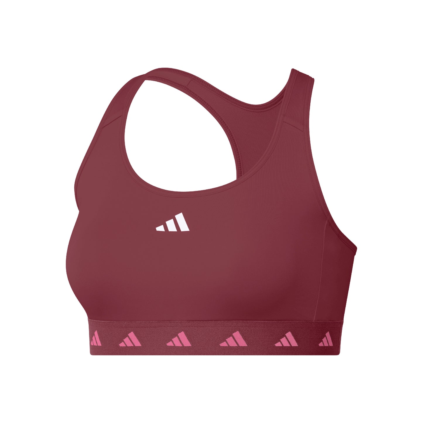 adidas Power Medium-Support Tech-Fit Soutien-gorge sport Femmes - rouge