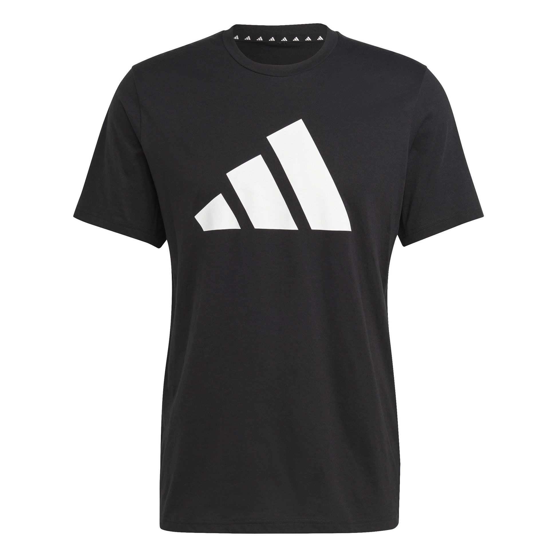 adidas Essentials Feel Ready Logo T-shirt Hommes - noir, blanc