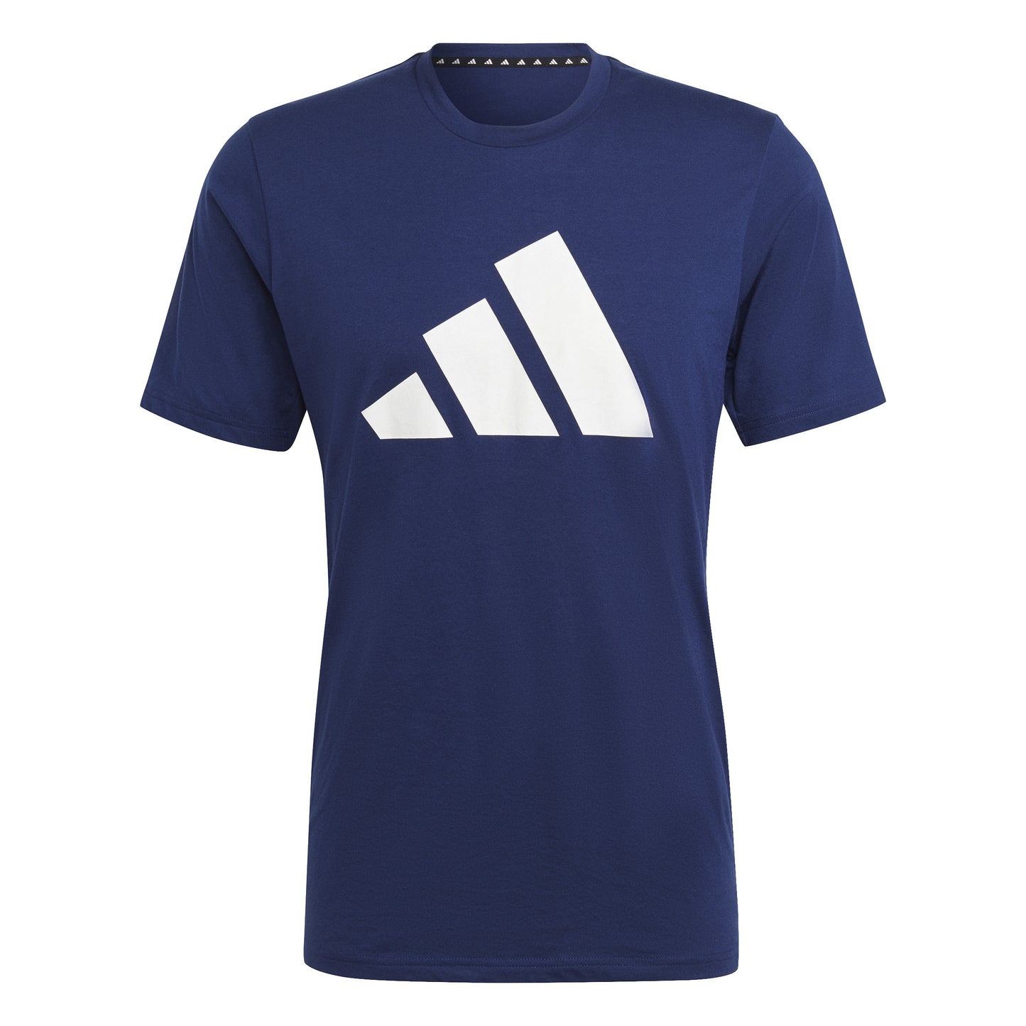 adidas Training Essential Feel Ready Logo T-shirt Hommes-Bleu Foncé,Blanc