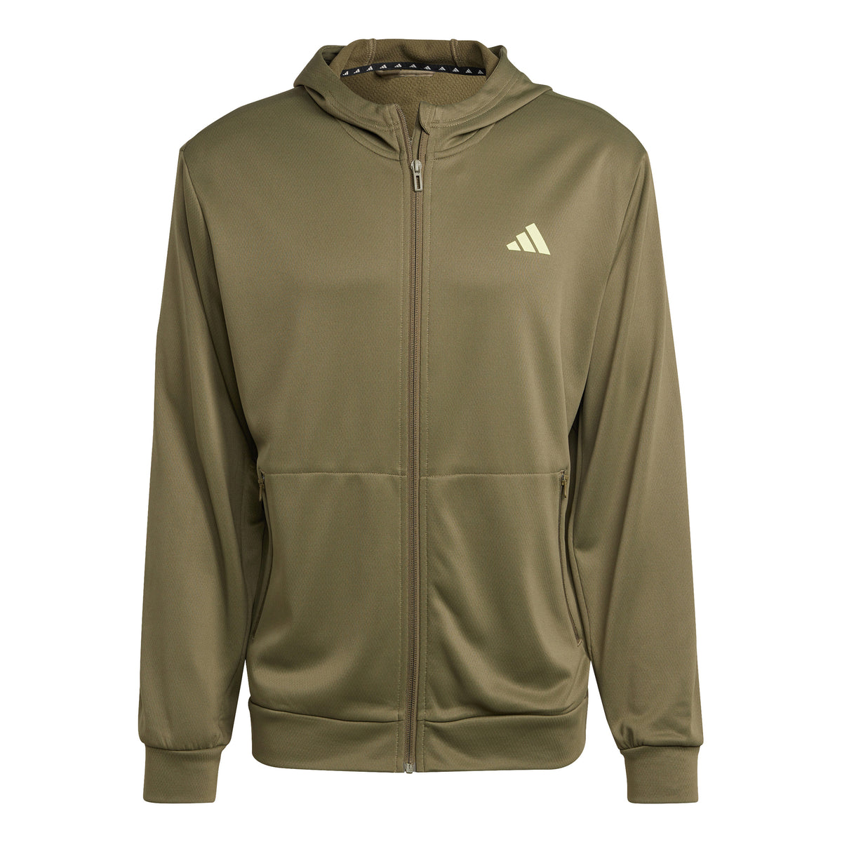 adidas Essential Veste de survêtement Hommes - vert olive,
