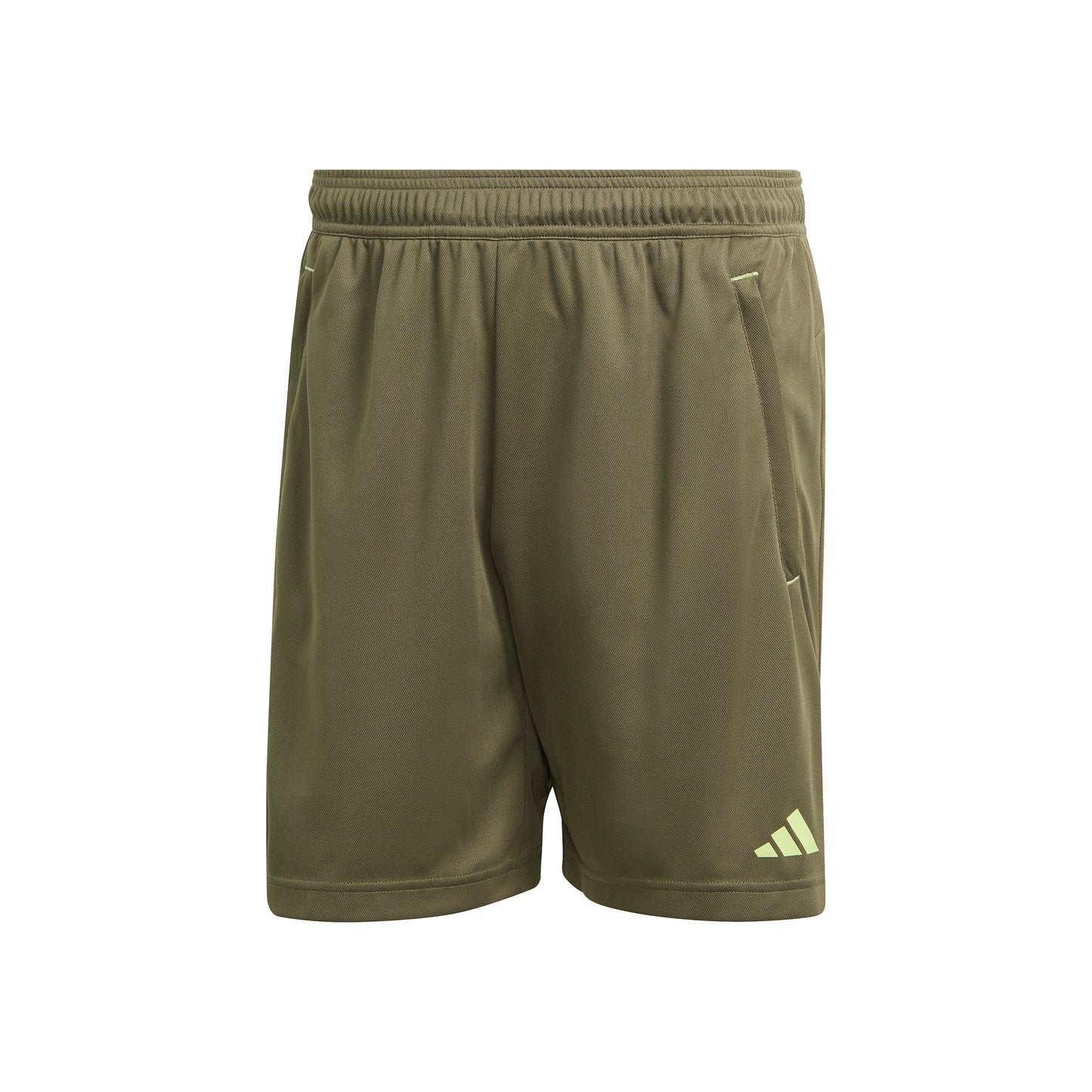 adidas Training Essential+ Shorts Hommes - vert olive,