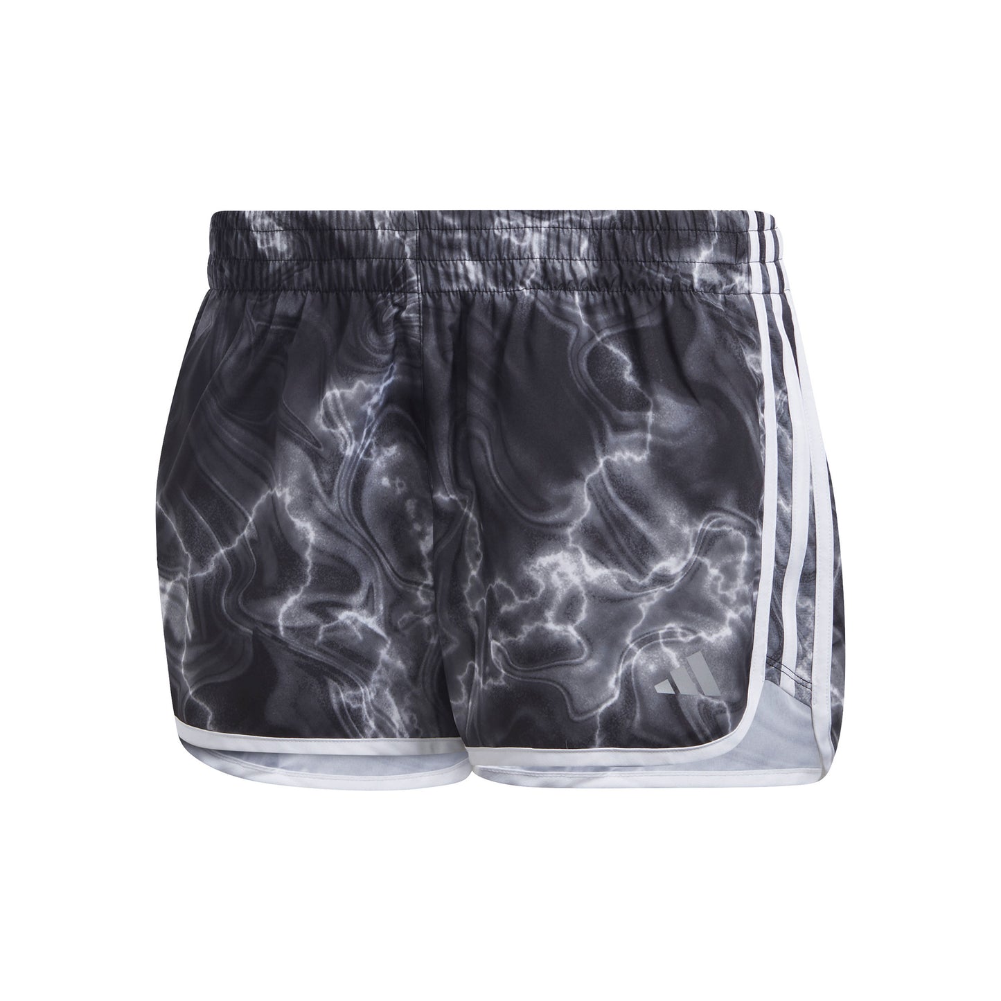adidas M20 3in AOP Short De Running Femmes-Noir,Multicouleur