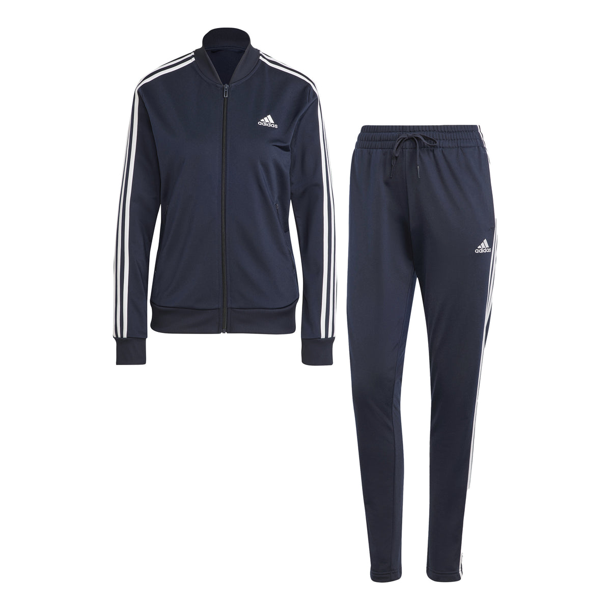 adidas 3Stripes Survêtement Femmes - bleu foncé, blanc