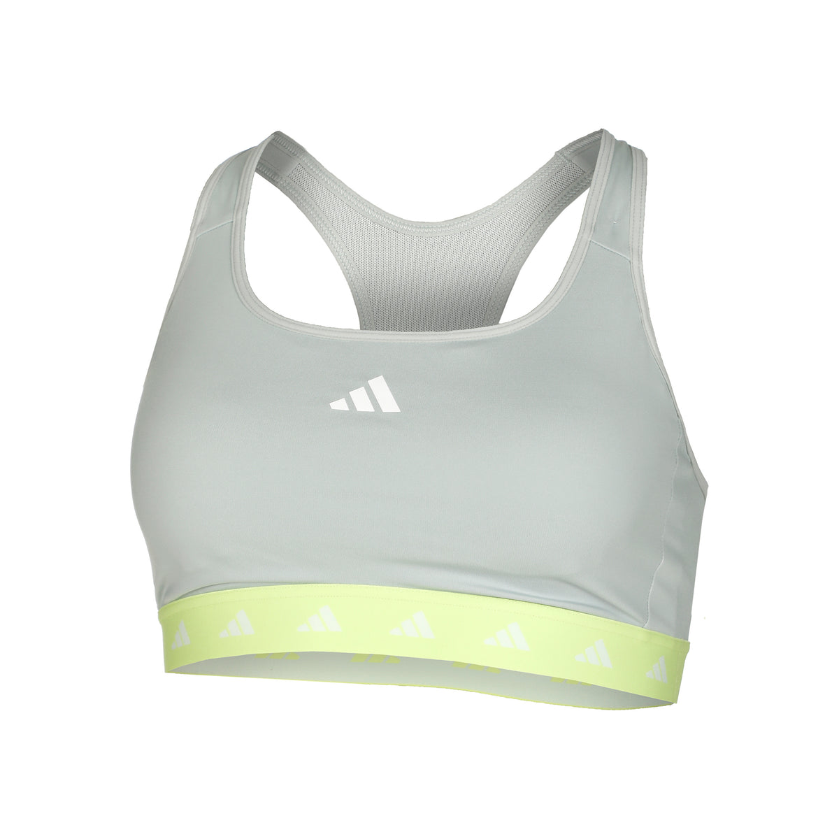 adidas Power Medium-Support Tech-Fit Soutien-gorge sport Femmes - argent, vert clair